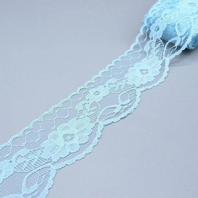 6cm Multicolor Polyester Lace for DIY Knitted Clothing Accessories