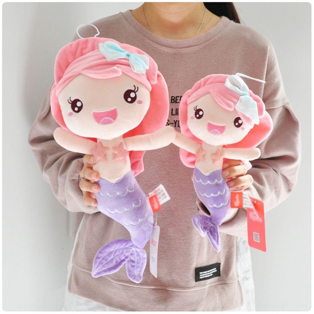 Soft Toy Wedding Party Decor Mermaid Plush Dolls Princess Style Plush Toy Mermaid Stuffed Toy