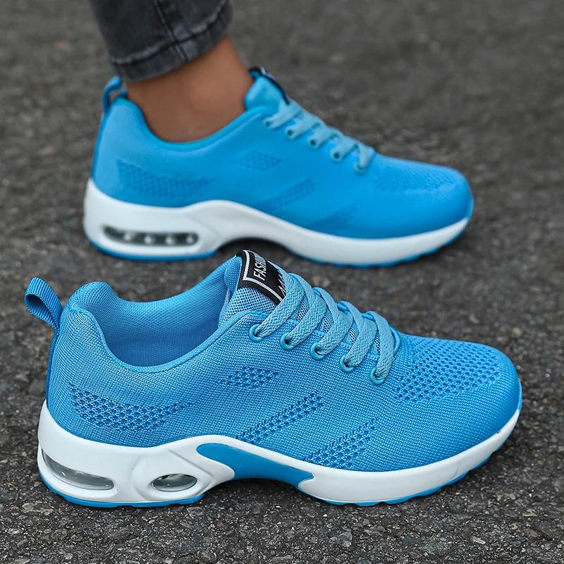 Damen Casual Sportschuhe Mesh Atmungsaktiv Hochwertige Laufschuhe Neue Sommer Modische Luxus Tennis Sneaker Damen