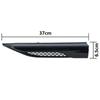 4PCS Front Door Fender Side Grille Leaf Plate Air Outlet Molding Trim Cover Strip For Land Rover Range Rover Evoque 2011-2019