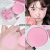 Korean Style Matte Single Color Blush For Natural Complexion