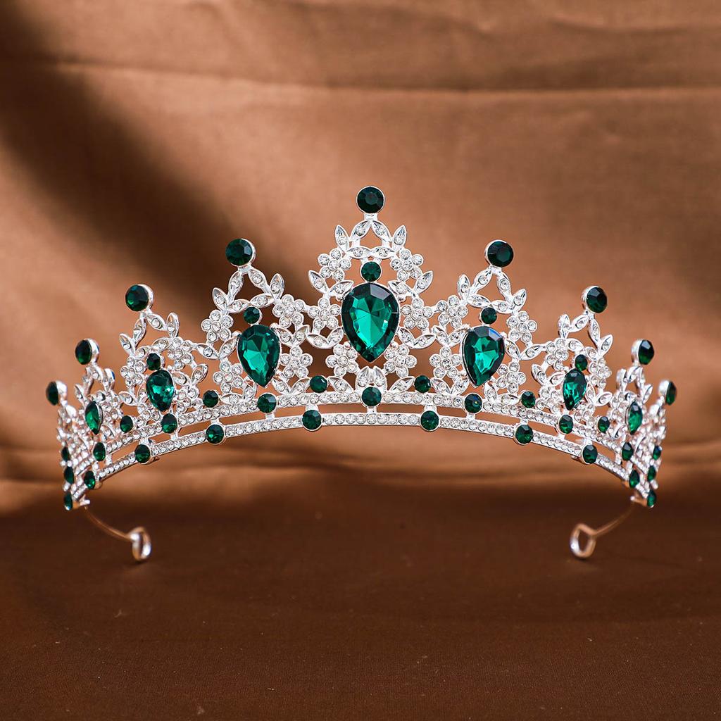 Brautkrone Tiara Hochzeit Geburtstag Erwachsene Kleideraccessoires Reisefoto Haarschmuck Braut-Tiara