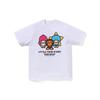 Camiseta de Algodón Informal Urbana para Niños y Niñas Coreana Moderna Hello Kitty Amigo Pareja Verano Y2K Divertida Camisetas Oversize Y2k Cuello Redondo Ropa Femenina de Ocio