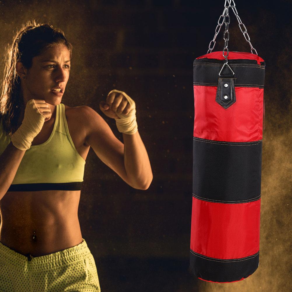 Empty Training Boxing Hook Sandbag Fight Karate Punch Punching Sand Bag Sandbag