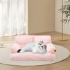 Cat Nest Pet Bed Warm Washable Cat Bed Plush Puppy Bed Small Dog Sofa With Anti-Slip Bottom Pet Bed For Small Medium Dogs Cats