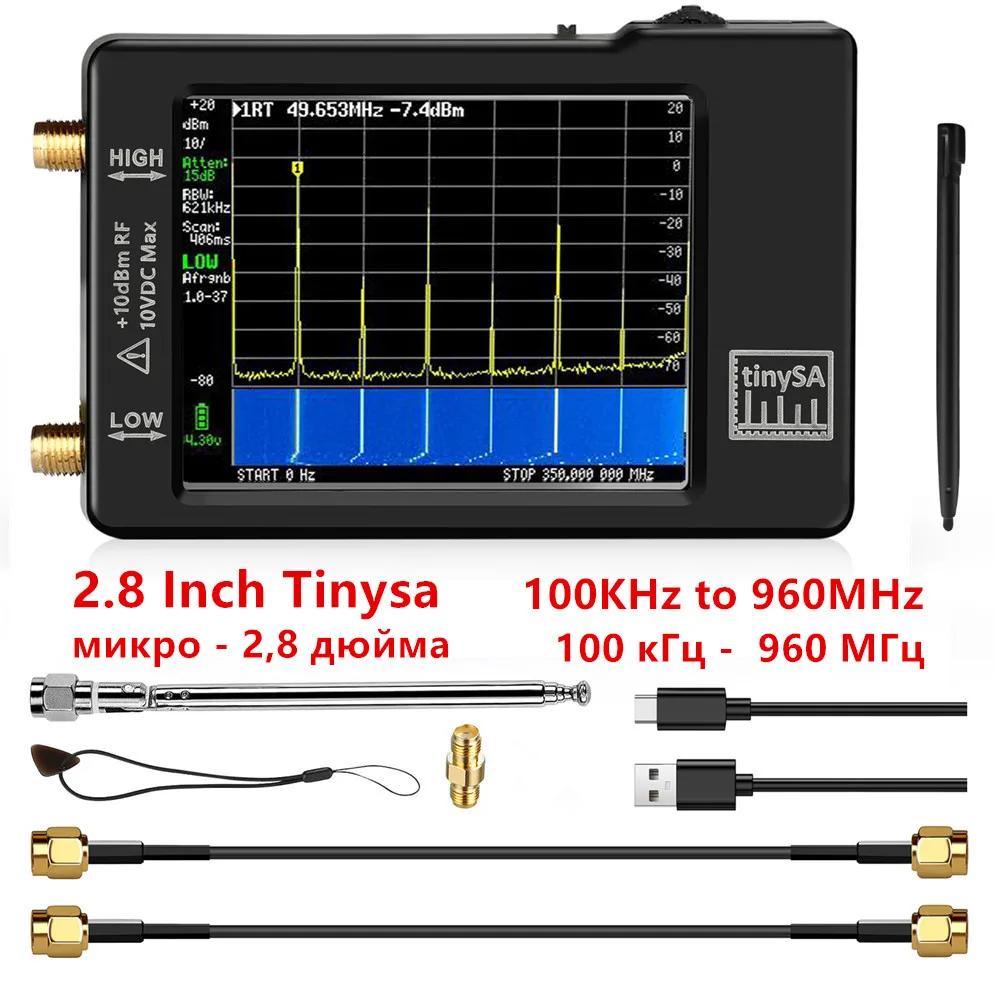 

2023 New Handheld 2.8 Display Tiny Spectrum Analyzer TinySA ULTRA 4 Display 100kHz to 5.3GHz with 32GB Card Version V0.4.5.1 TinySA 2.8inch