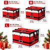 Large Capacity Christmas Storage Bins Laundry Clothes Organizer  for Bedroom Office Home