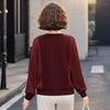 Stylish Spring Top for Middle-Aged and Elderly Women: Lightweight, Chic Base Layer for Mothers and Mother-in-Laws