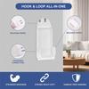 M-Modern-Vinyl Record Wall Mount,18 PCS Acrylic Vinyl Record Holder Self Adhesive Clear Vinyl Display Shelf No Drill