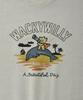 Wacky Willy Kiki Washed Graphic Sweatshirt Beige