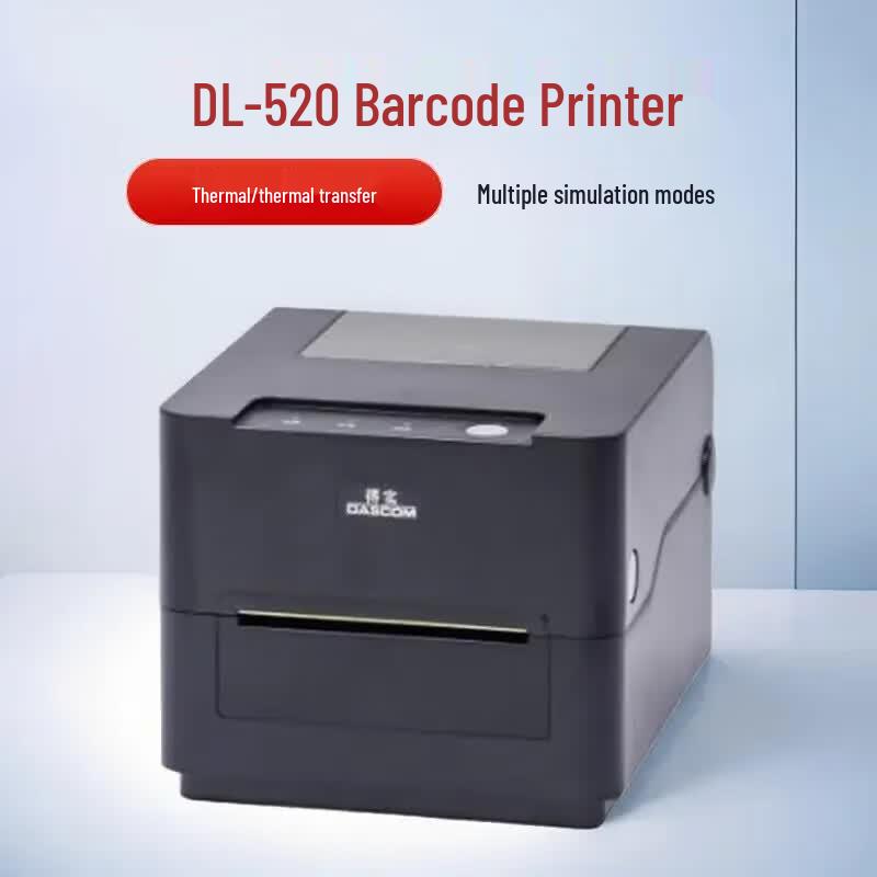 Desheng DL-520 Desktop Barcode & Label Printer CN plug (adapter included)