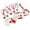 Christmas Advent Calendar Bags 31 Days Hanging Countdown Felt Gift Pockets for Party Festival Decoration
