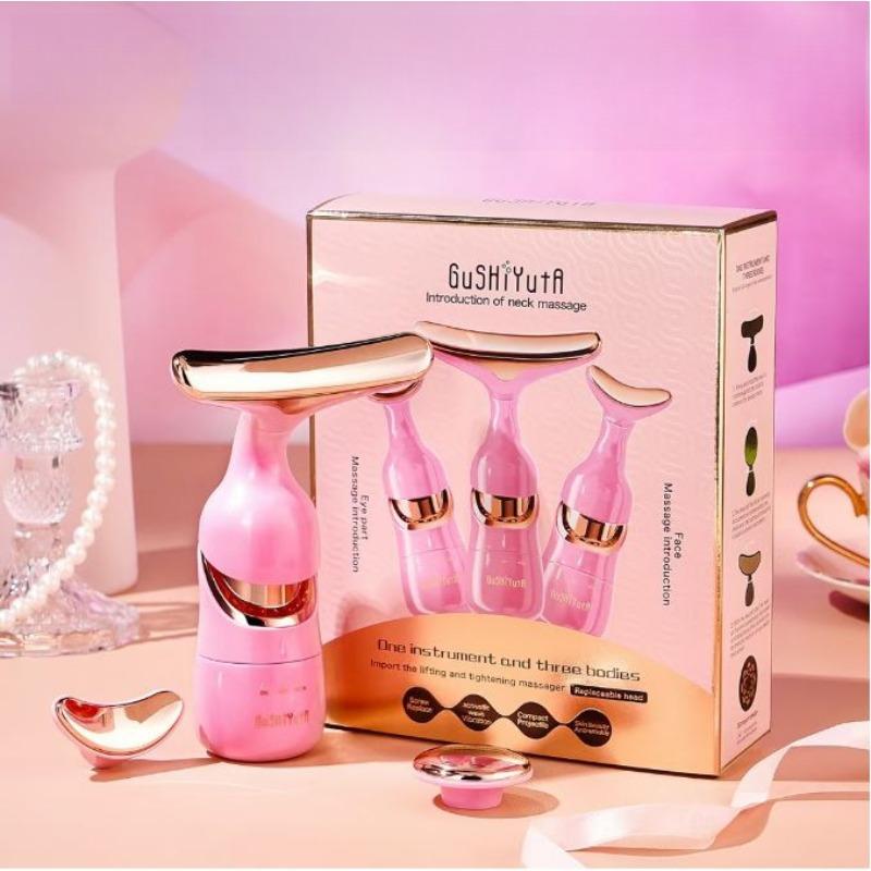 Story with Her One Instrument Three-body Introduction Lifting Firming Massager Sonic Vibration Fading Fine Lines Home Beauty Instrument