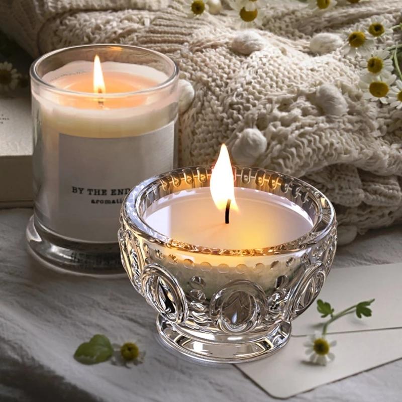 Silikonowe formy okrągły cement gliniany świecznik betonowa doniczka tynk świecznik żywica epoksydowa forma do przechowywania świecznik