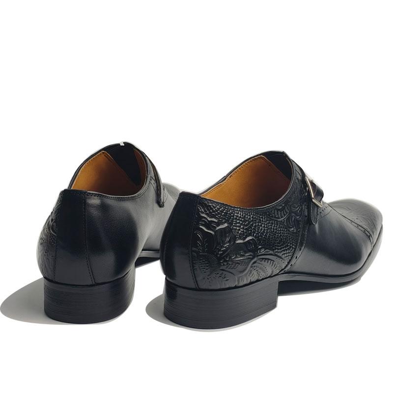 Fashion New Arrival High Quality Genuine Leather Shoes Men's Formal Business Shoes With Italy Design Premium Leather Luxury Wedding Shoe