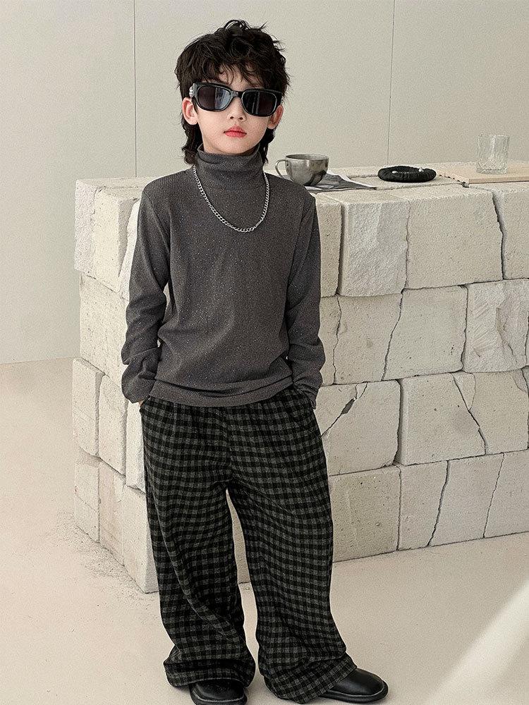 Boys' Spring & Autumn 2025 Fashion Flower Suit Set for Events