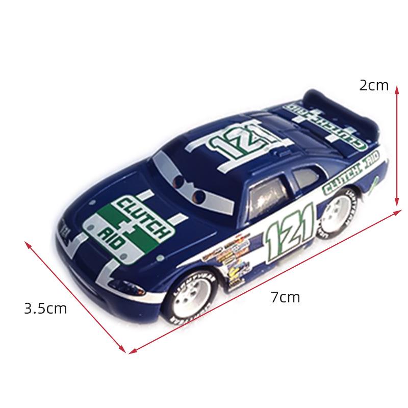 Mixed Batch Alloy Racing Car Models: White Apple 51, 4, 8, 28, 36