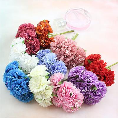 18 PEZZI Bouquet Fiori Artificiali Stame Natale Decorazioni per la Casa Corona Fatta a Mano Regalo Scrapbook Artigianato Pianta Finta Festa di Matrimonio