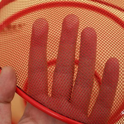 Mesh Fruit Basket With Lid Prevent Fly Kitchen Basket Vegetables Fruit Holder