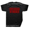 Men Fashion T-shirt I Am Afraid of Women Printed Funny Letter T Shirt Hipster Streetwear Hip Hop Women Tops Casual Loose Tees