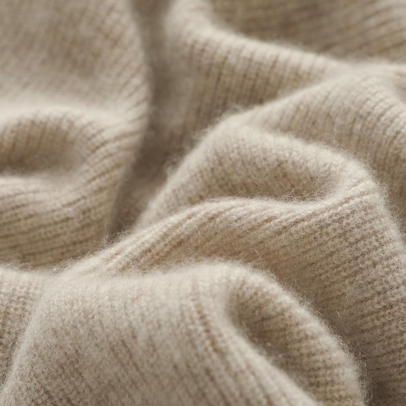 Women's Cashmere Dress Qinghe Cashmere 30% Cashmere 70% Wool Autumn and Winter Cashmere Skirt Soft and Warm