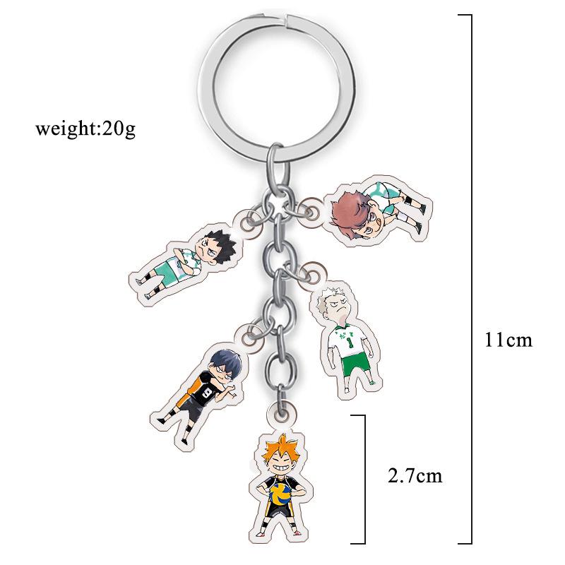In-stock Haikyuu!! Cheering Squad Acrylic Standee & Keychain Pendant Custom Design
