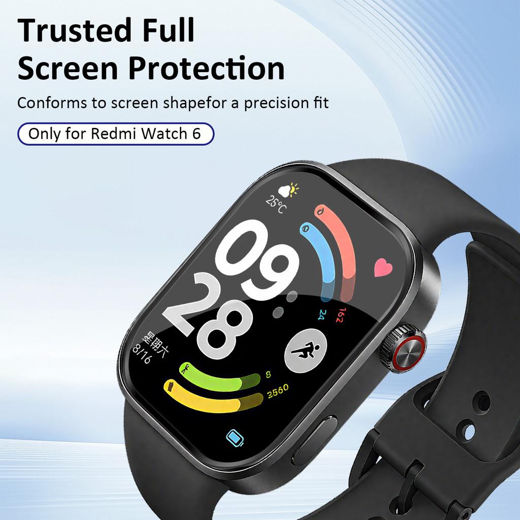 Screen Protector for Xiaomi Redmi Watch 6 Watch5 Ultra-HD Full Coverage Protective Film for Redmi Watch5 Active Lite