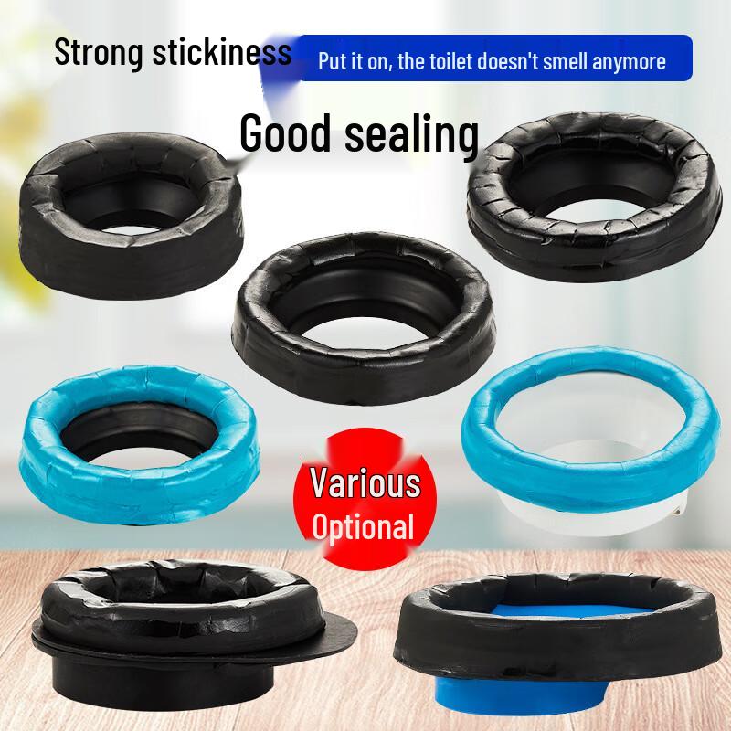 Toilet Flange Sealing Gasket & Plug Set