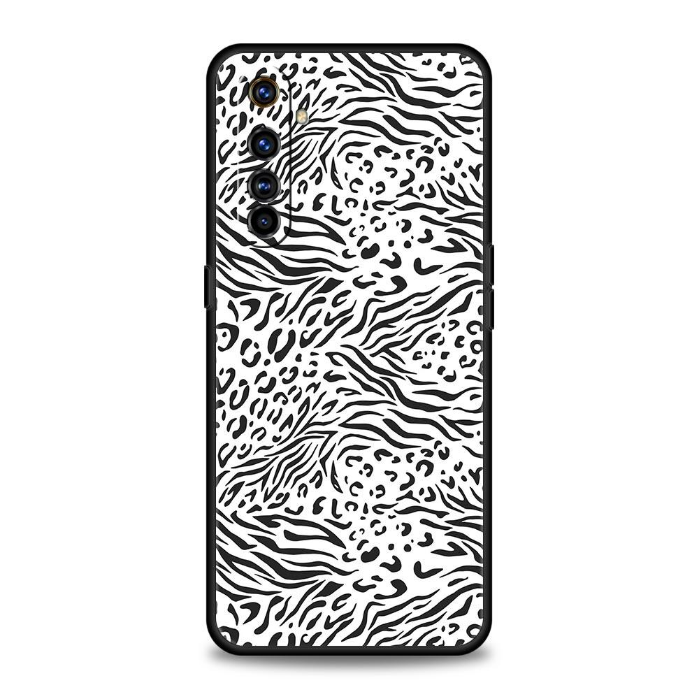 

Узор коровы-зебры для Realme GT Neo 2 3 3T чехол для телефона Realme 11 10 9 8 5G 7 6 GT2 Pro Plus C21 C11 C25 C35 силиконовый чехол Realme C11