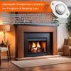 Stove Blower Temperature Regulator Open/Normally Closed Temperature Switches Thermostat For Efficient Heat Management