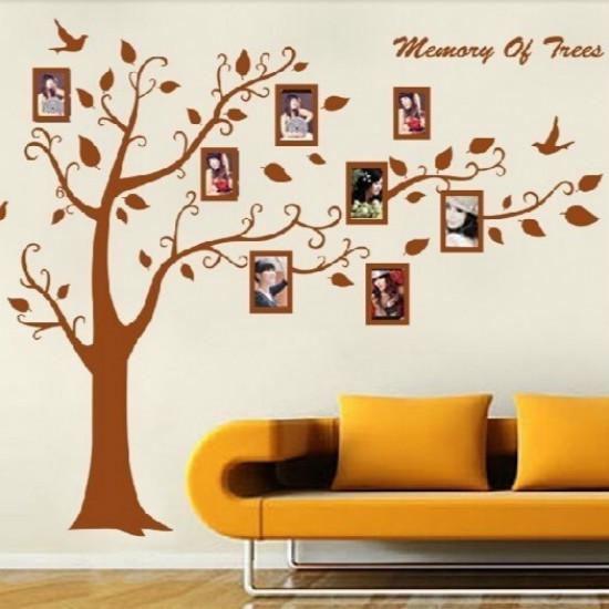 Buy Creative 3D Wallpaper Family Picture Photo Frame Tree Wall Art ...