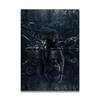1pc frameless Canvas  MINDSET IS EVERYTHING Motivational Poster Lion Tiger Wolf Animal Wall Art Canvas  Print fo