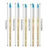 5 Stück/Set Silikon Nail Art Stift Pinsel UV Gel Politur Spitze 3D Bild DIY Punktier Politur Pinsel Skulptur Stift DIY Maniküre Werkzeug