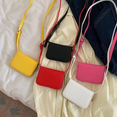 Koreanisches Nischendesign, modische Hüfttasche mit kleiner Kartentasche, Mini-Umhängetasche, kleine quadratische Tasche, Münzgeldbörse