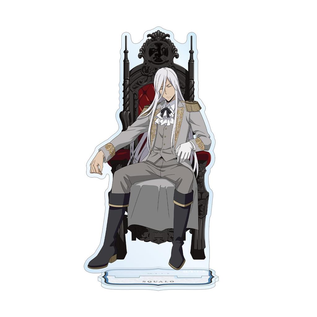Katekyo Hitman Original Illustration of Squalo Years Dreaming Throne Big Acrylic Stand Reborn! [10 Later] Ver.