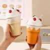 New Summer Cold Drinking Water Cup Student High value Straw Cup Ice Cream Ceramic Cup Healing Cup