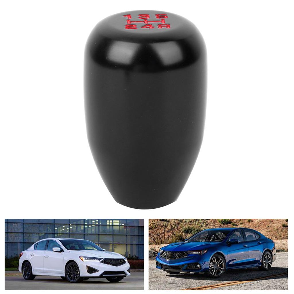 Aluminium Schalthebelknauf Schwarz 5-Gang Auto Schalthebel Universal Modifiziertes Zubehör