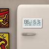 Silent LCD Desktop Alarm Clock with Temperature & Humidity Display