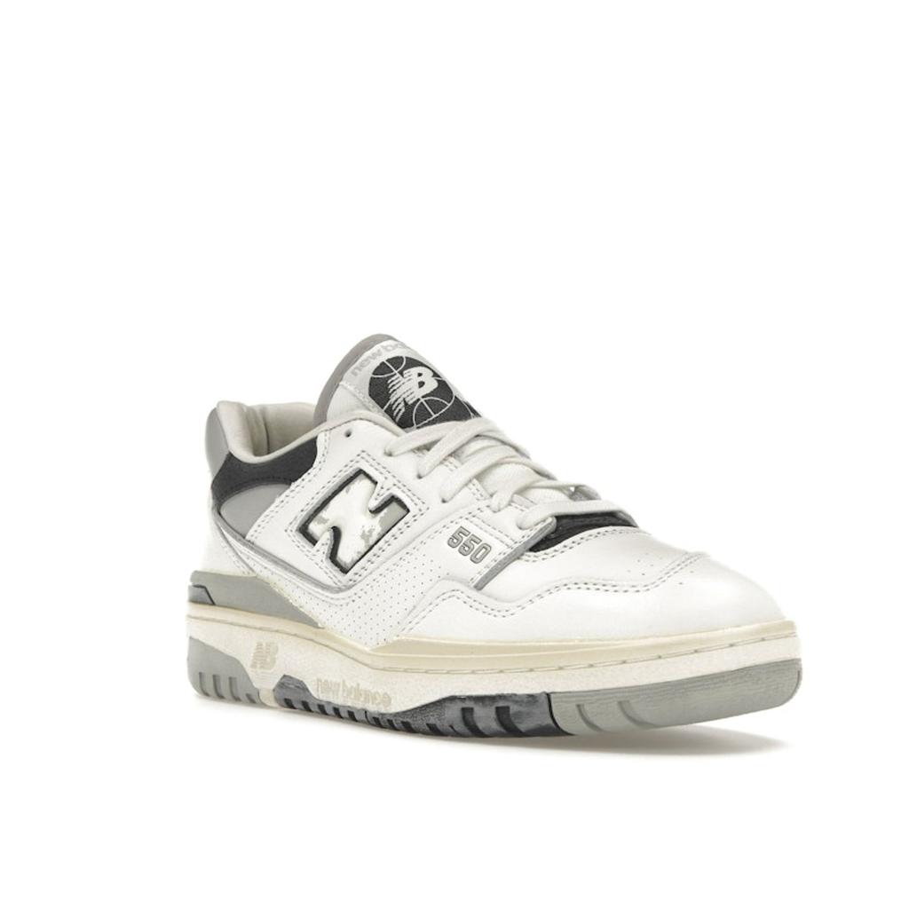 New Balance 550 Vintage Pack - Concrete Unisex Sneakers Cream Sea-Salt Black BB550VGB