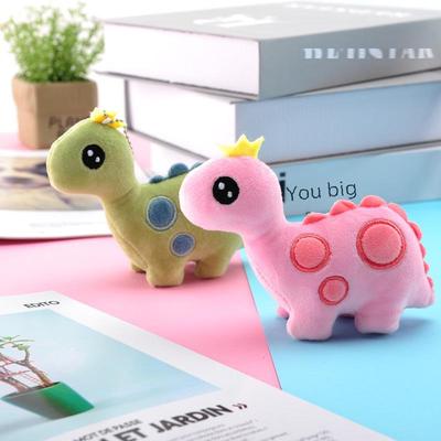 Original Dinosaur Plush Toy Crown Pendant