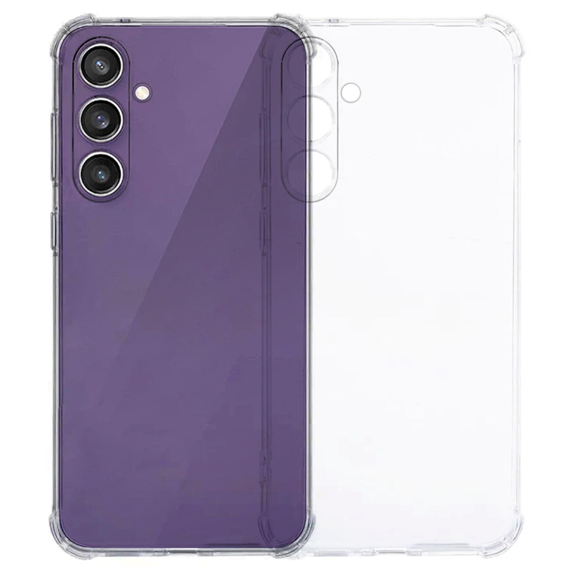 KALEBOL For Samsung Galaxy S23 FE Case 1.5mm TPU Transparent Anti-Drop Phone Cover A