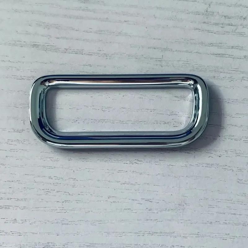 For Honda Vezel HR-V E:HEV -2024 Car Double Flash Frame Cover Trim Sticker Warning Light Switch ABS Black Paint Accessories
