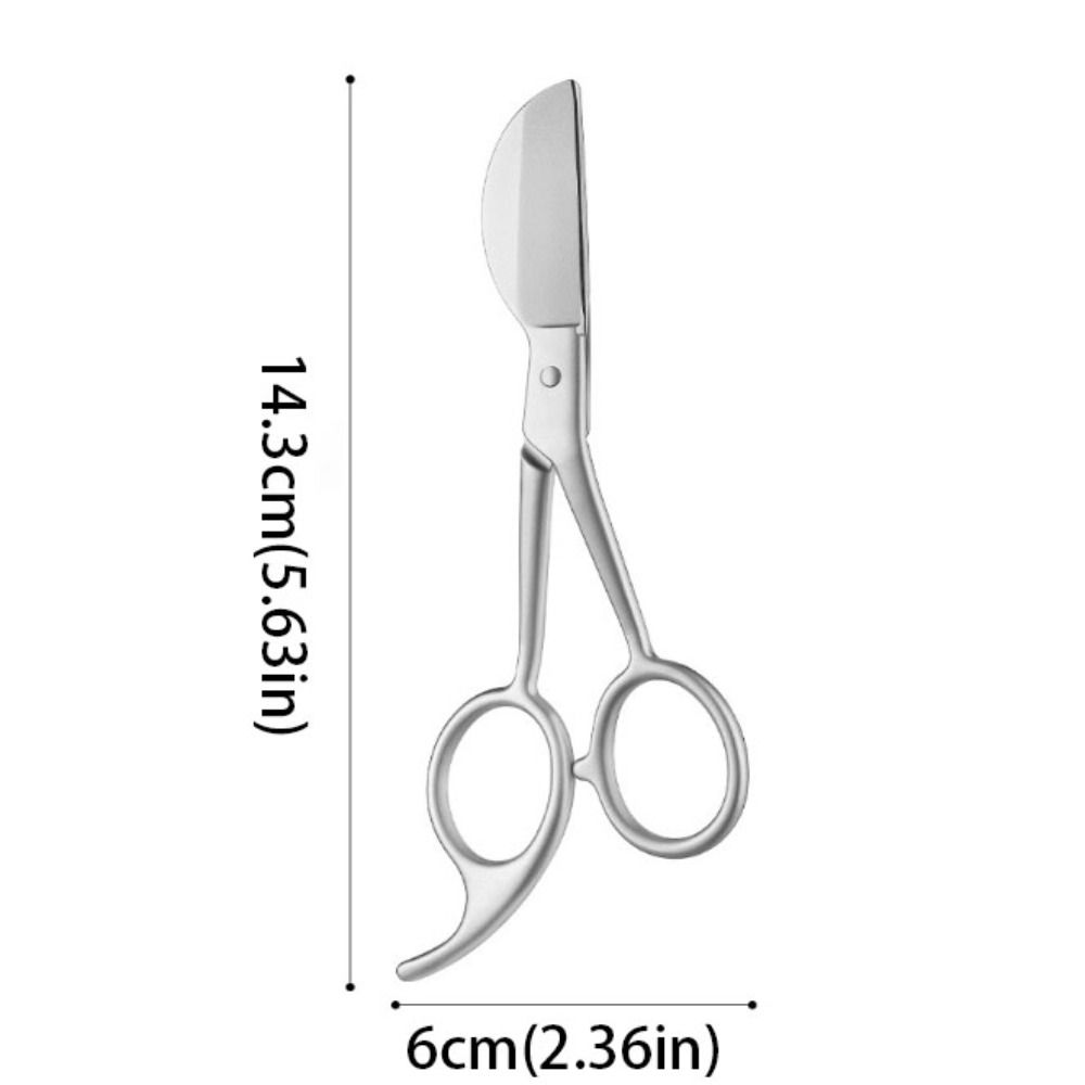 Stainless Steel Duckbill Applique Scissors Sturdy Sharp Sewing Embroidery Scissors Carpet Cutter