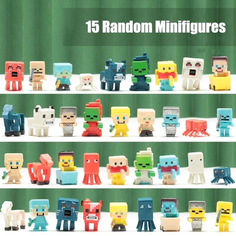 Magnetische Bausteine Mine World Magnetwürfel Wald Set für Junge Mädchen Kind Alter 3+ DIY Modell Kinder STEM Sensorisches Spielzeug Geschenk