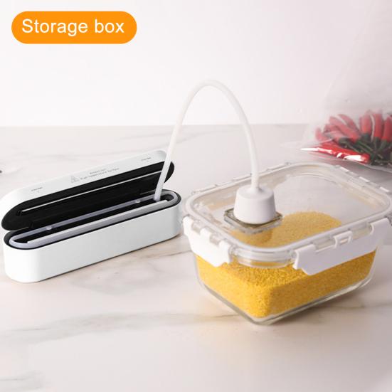 Automatic Vacuum Sealer Machine 60kPa Strong Suction 3 Modes Adjustable Easy to Use Cordless Rechargeable Food Sealer