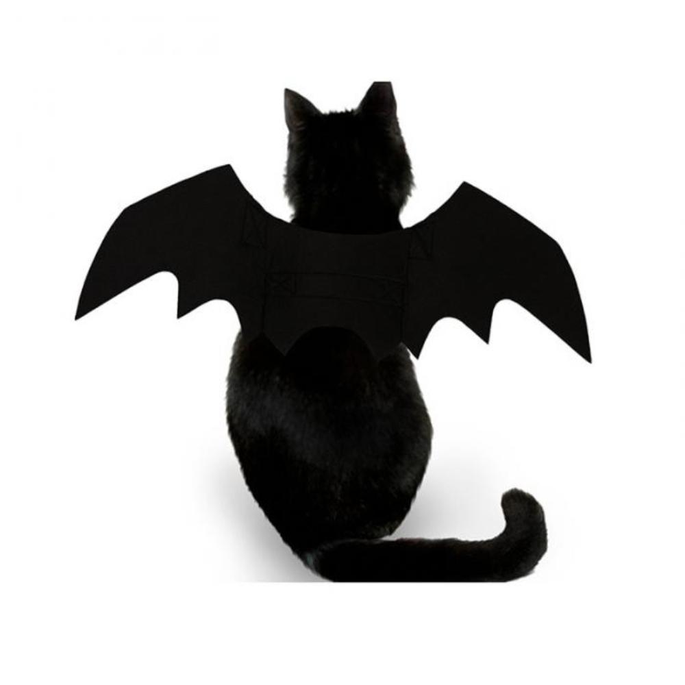 Pet Dog Cat Bat Wing Cosplay Prop Halloween Fancy Dress Costume Outfit Wings Costumes Photo Props Headwear