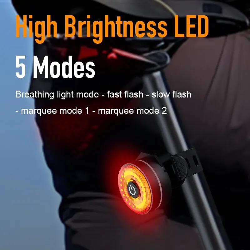 Waterproof Bicycle Rear Brake Back Light Bike Taillight Accessories for Consumer Electronics
