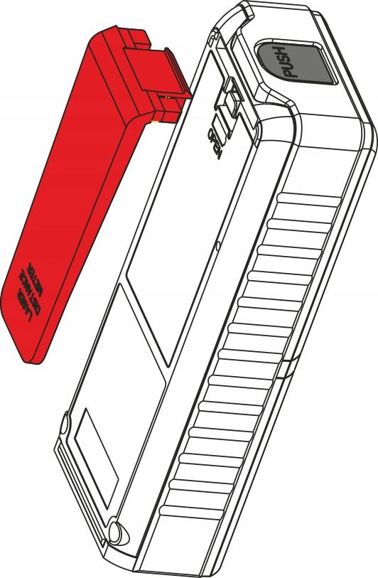 LASER RANGEFINDER DIGITAL DISTANCE METER 60m