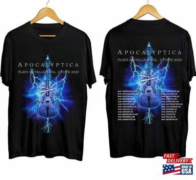 Apocalyptica 2024 Maglietta Tour Band Fan Classica Unisex