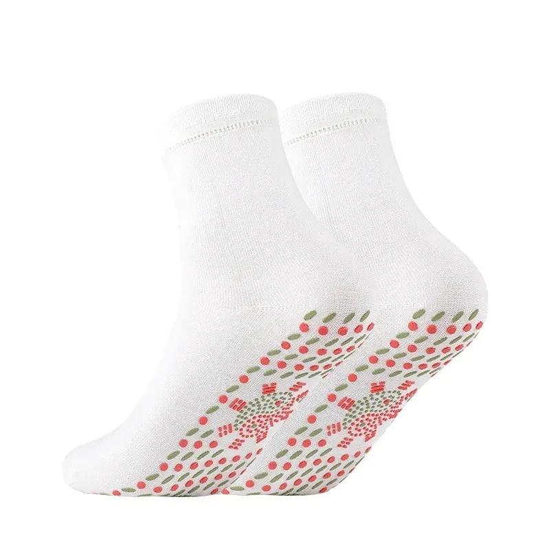 

1/3pairs Tourmaline Slimming Health Sock Elastic Thermal Self-Heating Sock Health Care Socks Short Sock Magnetic Therapy Sox 1pairs